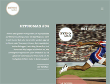 Tablet Screenshot of hypnomag.net